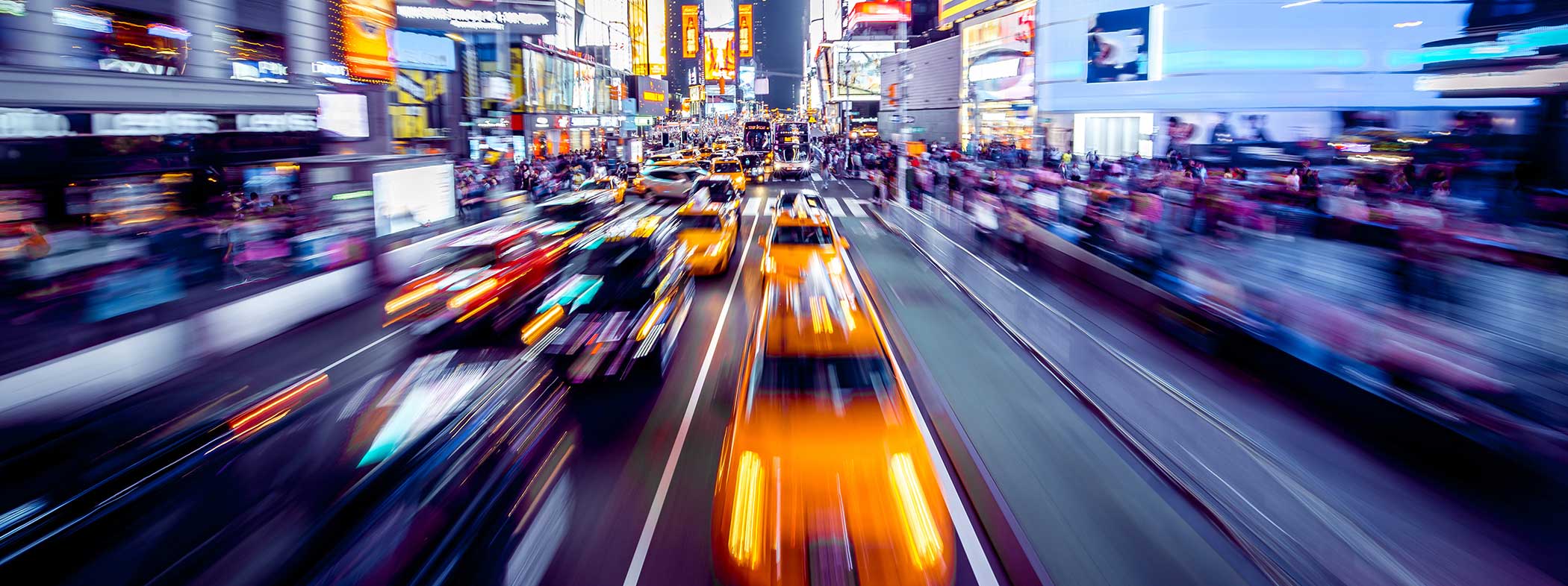 speeding cars